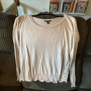 Pink American Eagles sweater